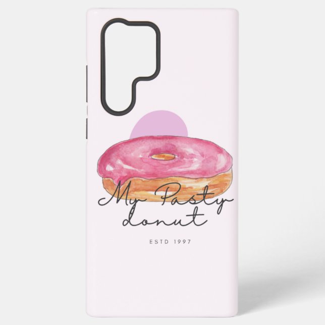 Coque Samsung Galaxy Étui de téléphone beignet pâteux (Verso)