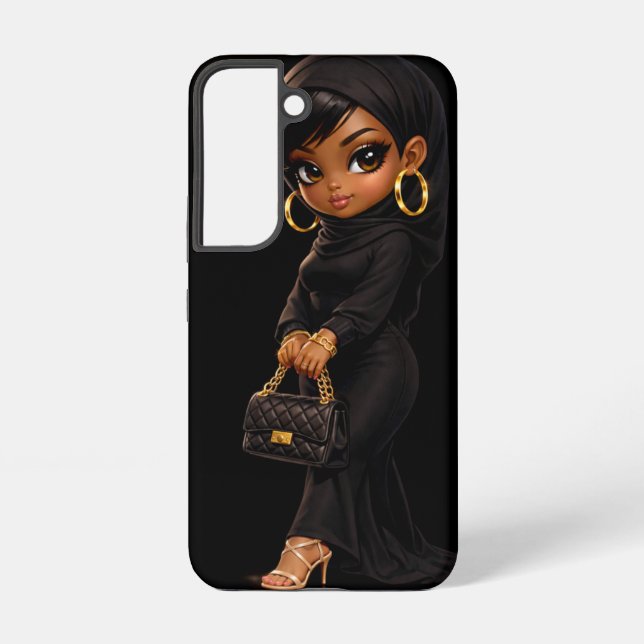 Coque Samsung Galaxy Étui de téléphone Chibi mignon (Verso)
