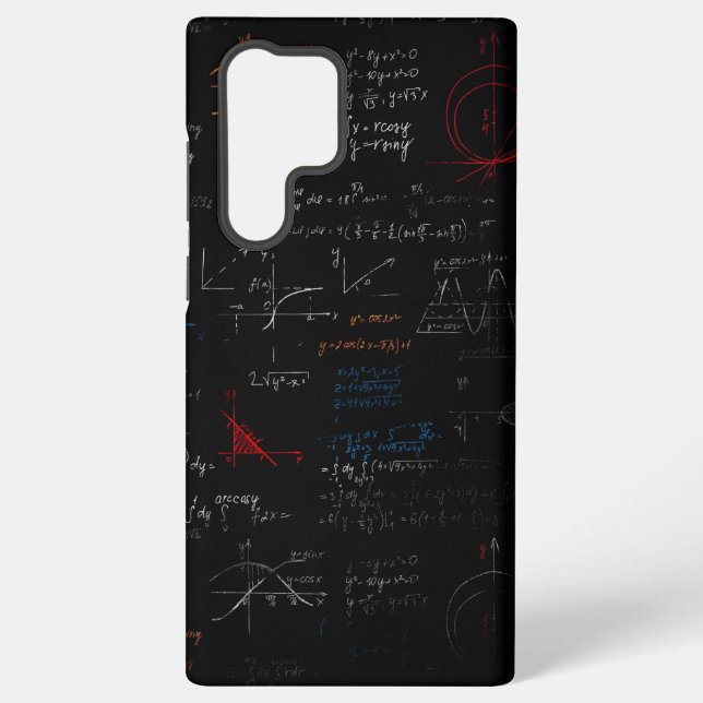 Coque Samsung Galaxy Étui de téléphone de maths (Verso)