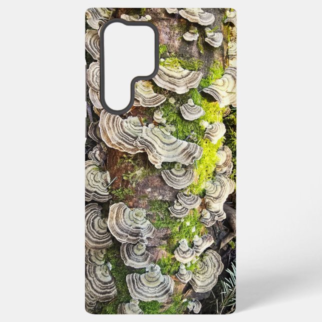 Coque Samsung Galaxy Étui de téléphone. Design "Queue de Dindon 1 " par (Verso)