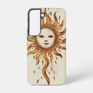 Coque Samsung Galaxy Étui de téléphone Esprit Soleil Radieux
