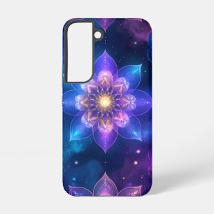 Coque Samsung Galaxy Étui de téléphone Éthéré Cosmic Lotus Glow