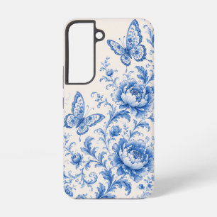 Coque Samsung Galaxy Étui de téléphone Fleur de Pivoine Papillon Chinoi