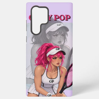 Coque Samsung Galaxy Étui de téléphone Girly Pop Tennis