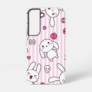 Coque Samsung Galaxy Étui de téléphone Goth Kawaii Bunny – Aesthétique