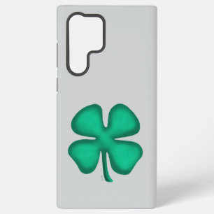Coque Samsung Galaxy Étui de téléphone gris S22 Lucky 4 Leaf Irish Clov