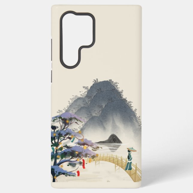Coque Samsung Galaxy Étui de téléphone Montagnes (Verso)
