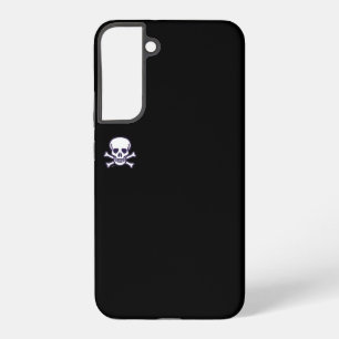 Coque Samsung Galaxy Étui de téléphone noir Skull n Bones pour Samsung
