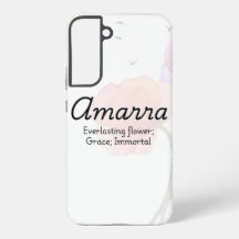 Étui de téléphone personnalisé Amarra