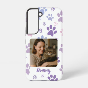 Coque Samsung Galaxy Étui de téléphone photo personnalisé avec empreint