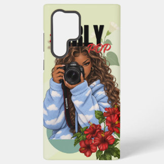 Coque Samsung Galaxy Étui de téléphone photographe pop féminine