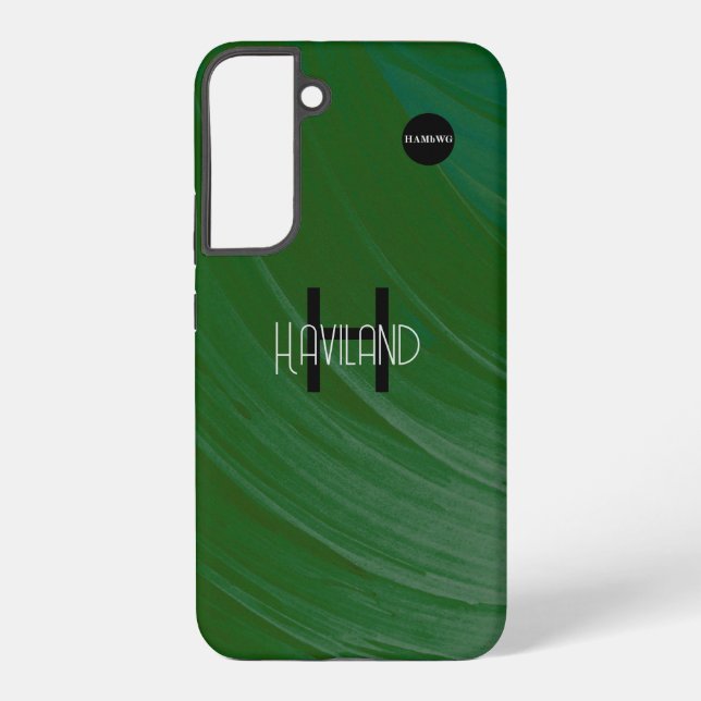 Coque Samsung Galaxy Étui de téléphone portable à design abstrait HAMbW (Verso)