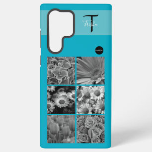 Coque Samsung Galaxy Étui de téléphone portable avec photo et monogramm