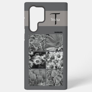 Coque Samsung Galaxy Étui de téléphone portable avec photo et monogramm