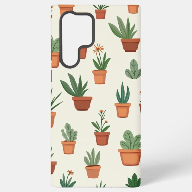 Coque Samsung Galaxy étui de téléphone portable petit pot (Verso)