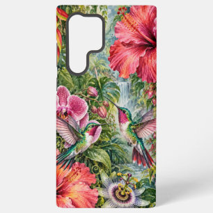 Coque Samsung Galaxy Étui de téléphone pour colibri tropical