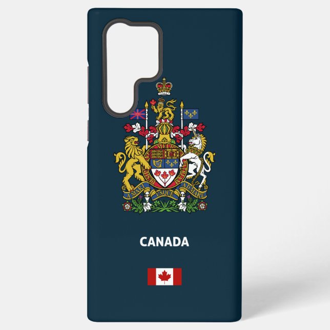 Coque Samsung Galaxy Étui de téléphone pour passeport Canada (Verso)