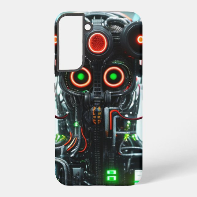 Coque Samsung Galaxy Étui de téléphone Robot 3 Samsung S22 Plus (Verso)