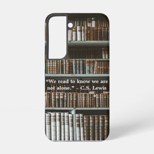 Coque Samsung Galaxy Étui de téléphone vintage littéraire
