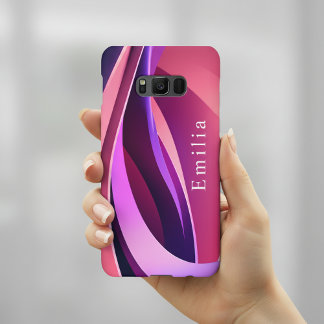 Coque Samsung Galaxy S10E Étui de téléphone violet personnalisé