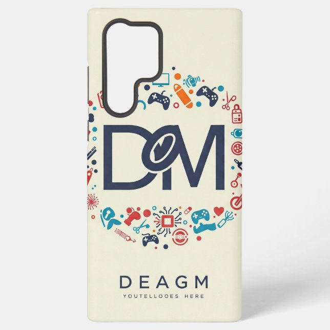 Coque Samsung Galaxy Étui DM Fusion Galaxy S22 Ultra (Verso)