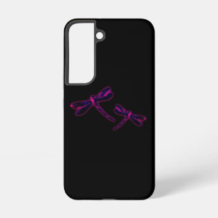 Coque Samsung Galaxy Étui Dragonfly pour Samsung - Lueur Magenta
