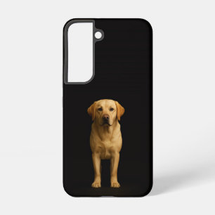 Coque Samsung Galaxy Étui Galaxy S22 Black 4 Luxe Labrador Minimaliste