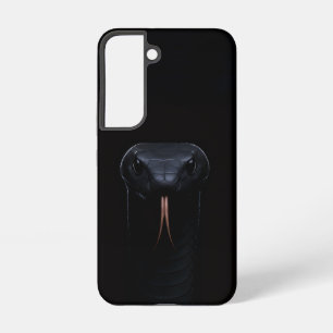 Coque Samsung Galaxy Étui Galaxy S22 Black 4 Luxe, Mamba Noir