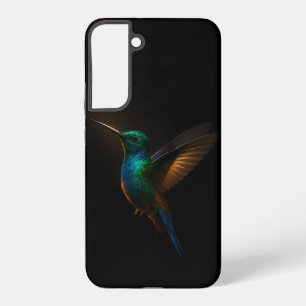 Coque Samsung Galaxy Étui Galaxy S22 Plus Black 4 Luxe, Oiseau en Vol