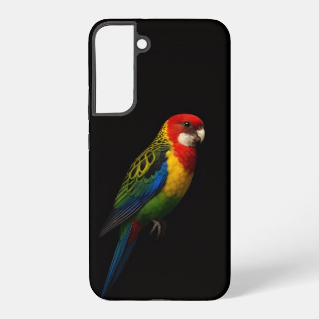 Coque Samsung Galaxy Étui Galaxy S22 Plus Black 4 Luxe, Rosella orienta (Verso)