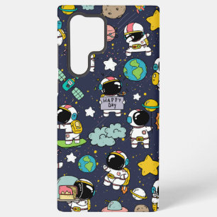 Coque Samsung Galaxy Étui Galaxy Samsung pour anniversaire d'astronaute