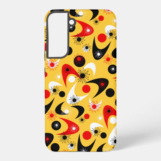 Coque Samsung Galaxy Étui iPhone Retro Boomerangs (Verso)