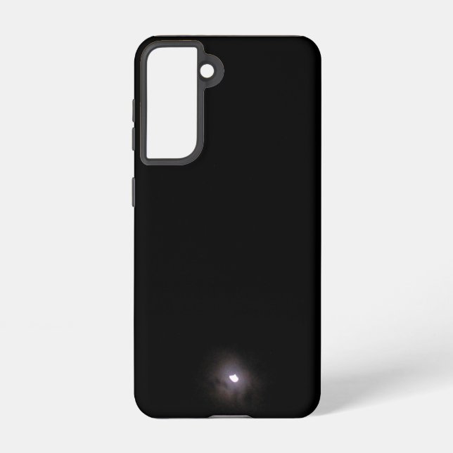 Coque Samsung Galaxy Étui pour iPhone SAMSUNG S21 GALAXY lune (Verso)