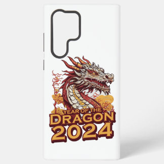 Coque Samsung Galaxy Étui pour Samsung S22 année du dragon 2024, Dragon