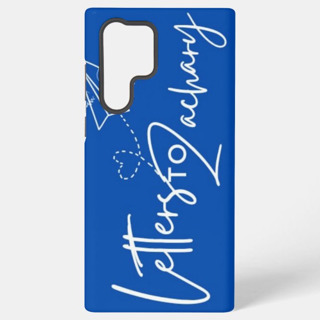 Coque Samsung Galaxy Étui pour Samsung S22 Lettres à Zachary (Verso)