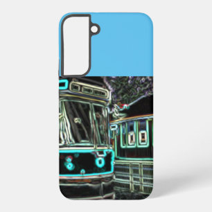 Coque Samsung Galaxy Étui pour téléphone CLRV Neon at stn Samsung Galax