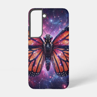 Coque Samsung Galaxy Étui pour téléphone Papillon Monarque Céleste