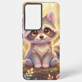 Coque Samsung Galaxy Étui pour téléphone Raton laveur doré – Jolie esth