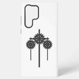 Coque Samsung Galaxy Étui pour téléphone Samsung à engrenages et croix