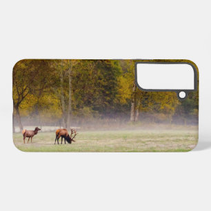 Coque Samsung Galaxy Étui pour téléphone Samsung Couple d'élans paissan