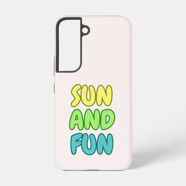 Coque Samsung Galaxy Étui robuste Samsung Sun And Fun (Verso)