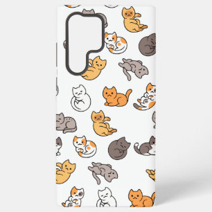 Coque Samsung Galaxy Étui S23 avec mes chats adorables🐾 étui📱
