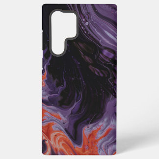 Coque Samsung Galaxy Étui Samsung compatible à motif violet mignon