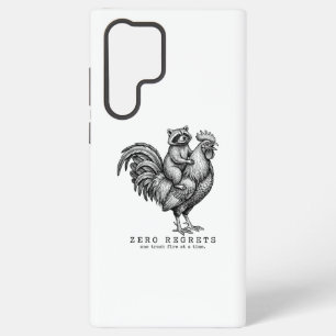 Coque Samsung Galaxy Étui Samsung Coq Raton Laveur Cadeau Drôle