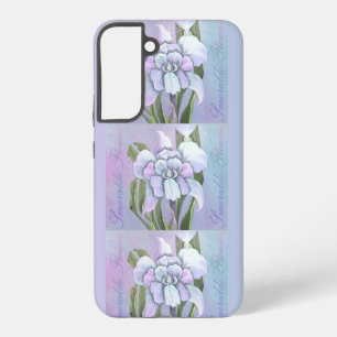 Coque Samsung Galaxy Étui Samsung Galaxy Fleur Smeraldo