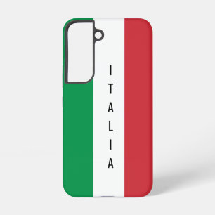 Coque Samsung Galaxy Étui Samsung Galaxy S22 avec un drapeau italien co