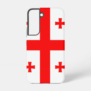 Coque Samsung Galaxy Étui Samsung Galaxy S22 Drapeau de la Géorgie