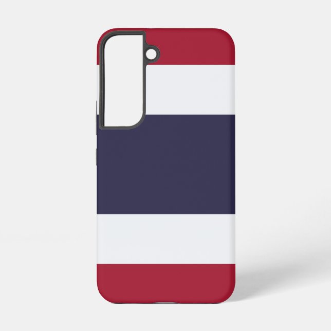 Coque Samsung Galaxy Étui Samsung Galaxy S22 Drapeau de la Thaïlande (Verso)