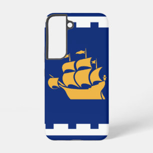 Coque Samsung Galaxy Étui Samsung Galaxy S22 Drapeau de la ville de Qué