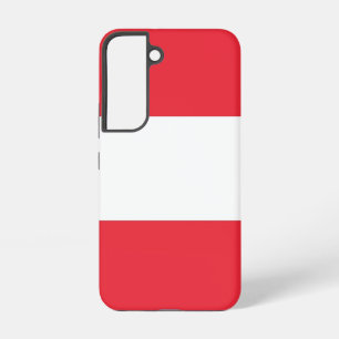 Coque Samsung Galaxy Étui Samsung Galaxy S22 Drapeau de l'Autriche